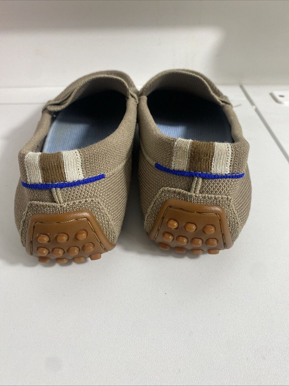 Rothy's The Driver Loafers Latte Women's Size 7.5 Washable Flats - Picture 5 of 10